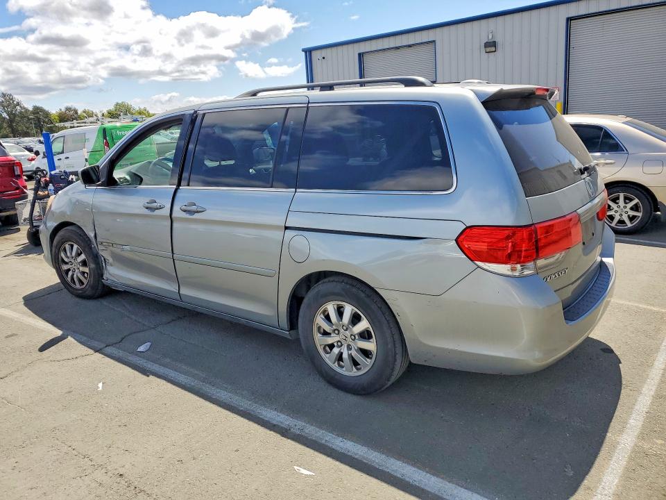 2010 Honda Odyssey VIN 5FNRL3H72AB103098 COPART salvage auction — SIDE, CA - SALVAGE CERTIFICATE, sold $475 on 2026-07-10 (photo 2)