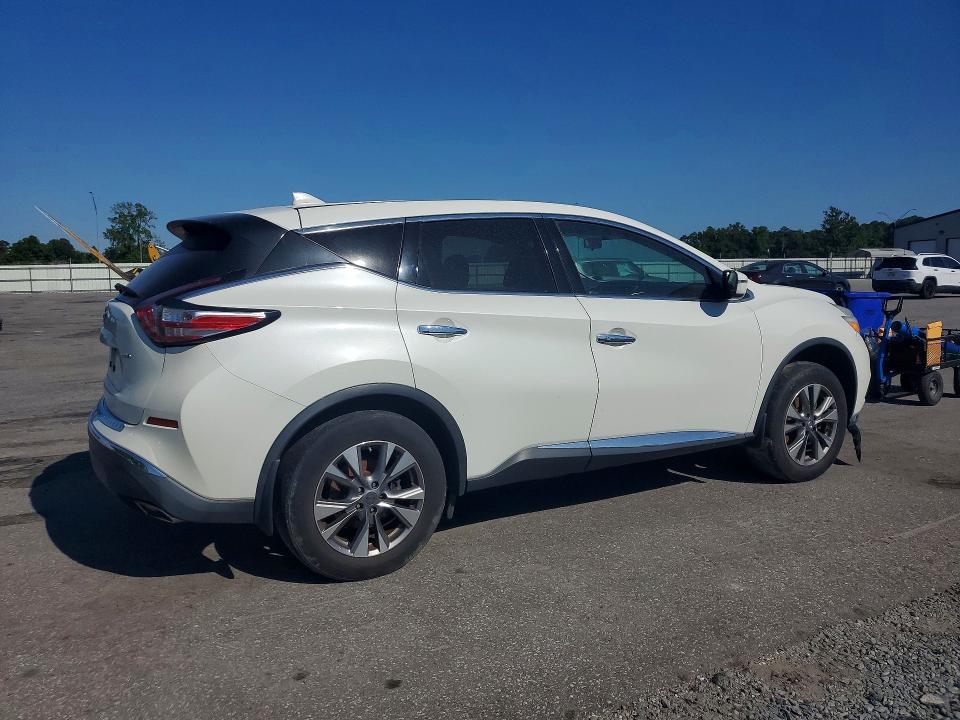 2017 Nissan Murano VIN 5N1AZ2MH0HN184601 COPART salvage auction — FRONT END, Nc - Dealer Only Clean Title (P), sold $1,850 on 2026-07-02 (photo 3)