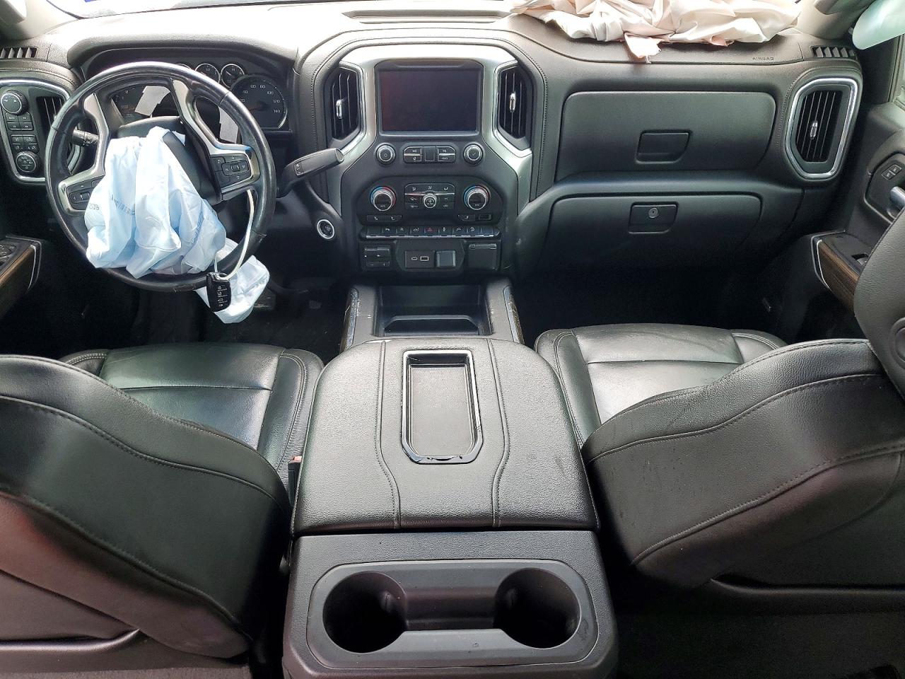 2019 Chevrolet Silverado 1500 VIN 1GCPYFED1KZ135685 COPART salvage auction — Front End, TX - CERTIFICATE OF TITLE, sold $6,600 on 2026-07-08 (photo 8)