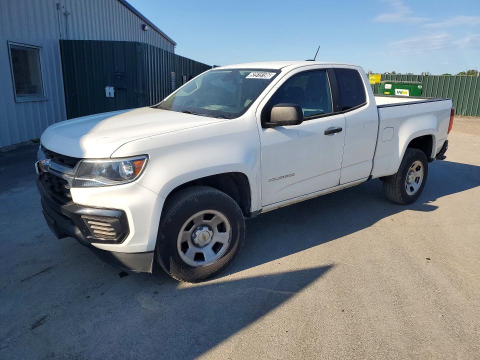 2021 Chevrolet Colorado VIN 1GCHSBEA7M1181835 COPART salvage auction — REAR END, MD - CERTIFICATE OF TITLE, sold $3,150 on 2026-07-09 (photo 1)
