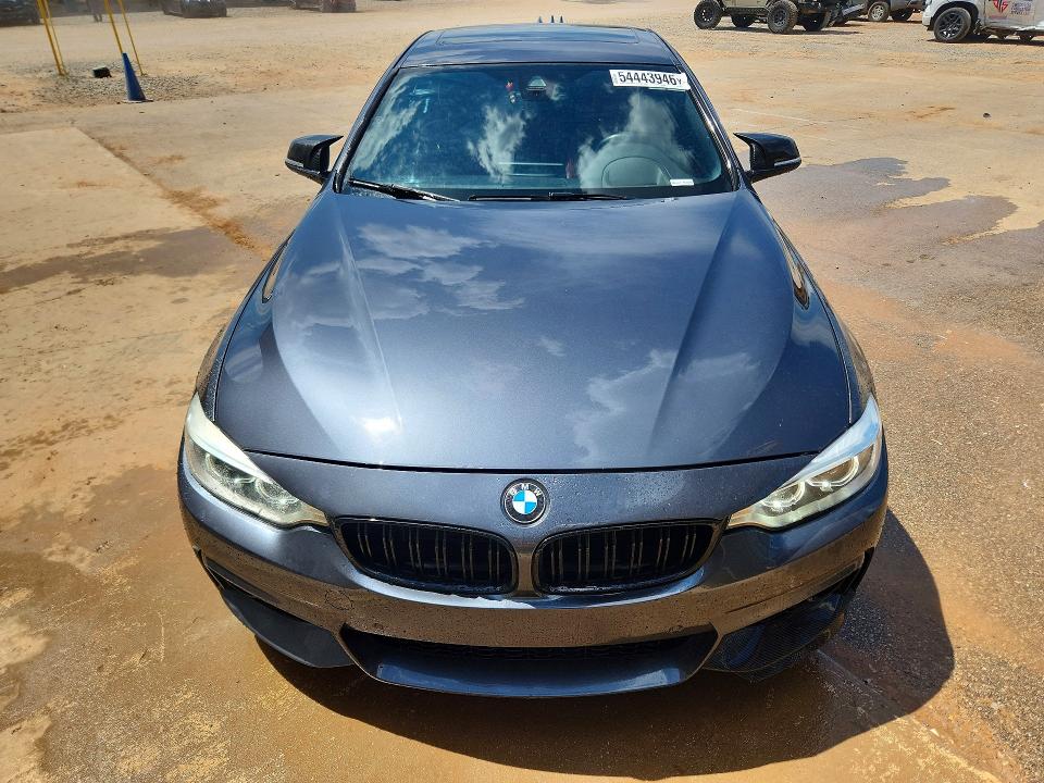 2016 BMW 4er VIN WBA4B1C5XGG242317 COPART salvage auction — REAR END, Al - Certificate Of Title (P), sold $200 on 2026-08-12 (photo 9)