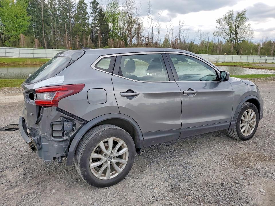 2021 Nissan Rogue VIN JN1BJ1AW5MW660197 COPART salvage auction — REAR END, Ny - Mv907A-Parts Only, sold $3,050 on 2026-07-06 (photo 3)