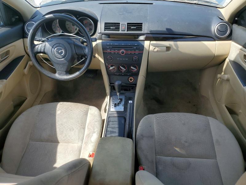 2008 Mazda 3 VIN JM1BK12F581861139 COPART salvage auction — REAR END, Sc - Cert Of Title-Salvage, sold $675 on 2026-07-27 (photo 8)
