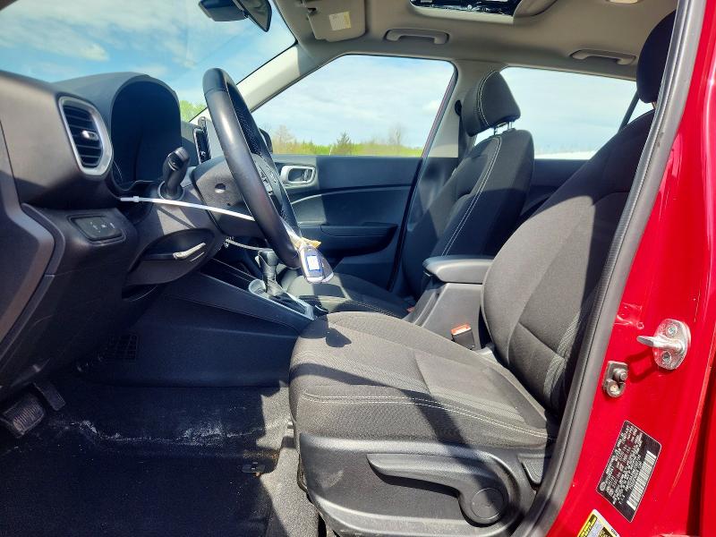 2021 Hyundai Venue VIN KMHRC8A39MU099739 COPART salvage auction — HAIL, Oh - Cert Of Title-Salvage, sold $3,500 on 2026-07-13 (photo 7)