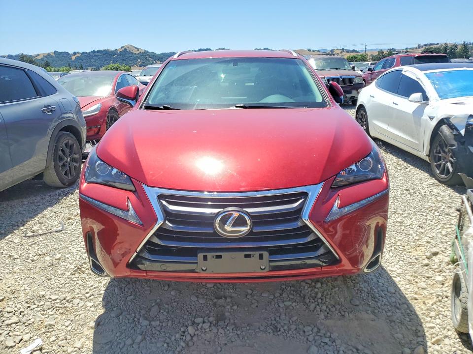 2017 Lexus Nx 200t VIN JTJYARBZ4H2052650 COPART salvage auction — REAR END, Ca - Salvage Certificate, sold $100 on 2026-07-28 (photo 5)