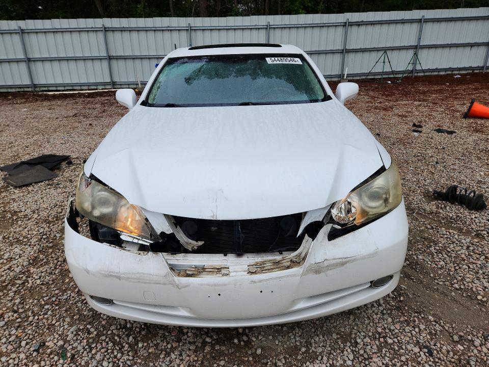 2008 Lexus ES VIN JTHBJ46GX82265170 COPART salvage auction — FRONT END, Nc - Salvage Certificate Of Title, sold $1,100 on 2026-07-10 (photo 5)