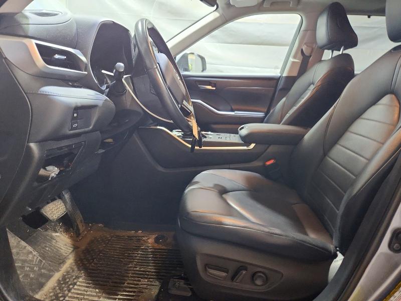 2021 Toyota Highlander VIN 5TDGZRBHXMS088568 COPART salvage auction — REAR END, NH - CERT OF TITLE-SALVAGE, sold $12,000 on 2026-07-02 (photo 7)