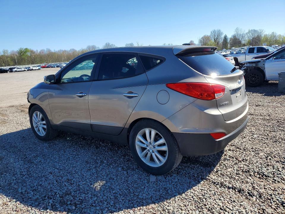 2013 Hyundai VIN KM8JU3AC8DU600228 COPART salvage auction — FRONT END, Salvage Title, sold $1,750 on 2026-07-22 (photo 2)