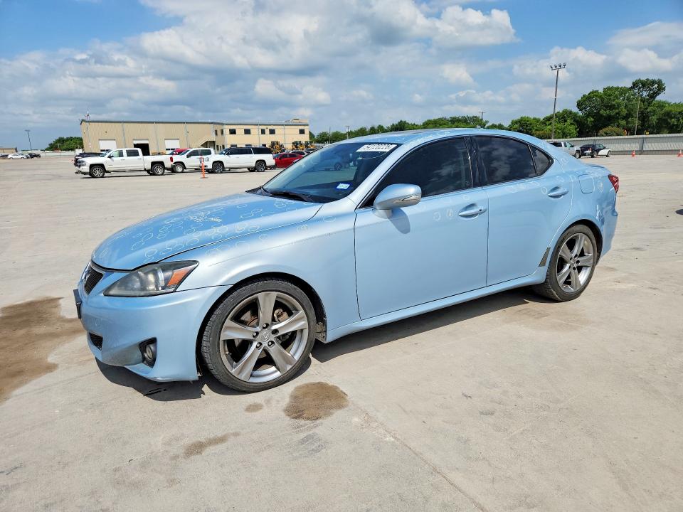 2011 Lexus Is VIN JTHBF5C22B5153758 COPART salvage auction — HAIL, Tx - Certificate Of Title, sold $4,100 on 2026-07-13 (photo 1)