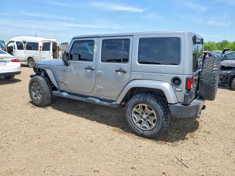 2018 Jeep Wrangler / VIN 1C4BJWEGXJL806832 COPART salvage auction — HAIL, Il - Salvage Certificate, sold $9,200 on 2026-07-03 (photo 2)