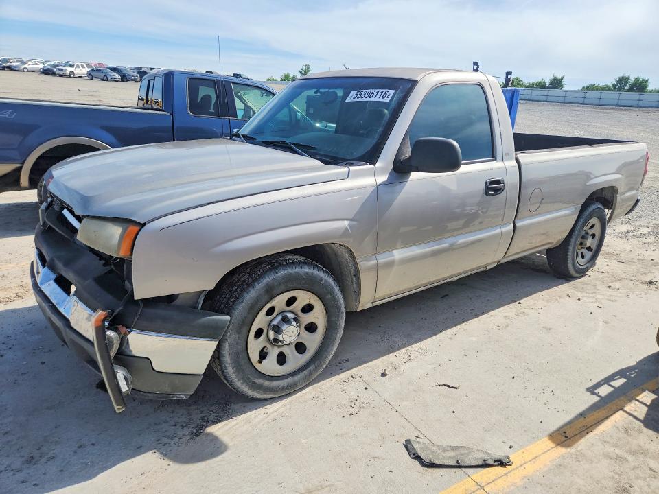 2005 Chevrolet Silverado 1500 VIN 1GCEC14X05Z330976 COPART salvage auction — FRONT END, KY - CERT OF TITLE-SALVAGE, sold $825 on 2026-07-09 (photo 1)