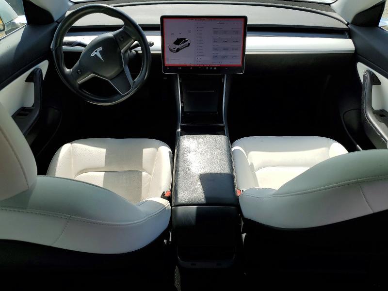 2019 Tesla Model 3 VIN 5YJ3E1EA1KF417816 COPART salvage auction — FRONT END, MD - CERT OF SALVAGE > 75% DAMAGE, sold $6,500 on 2026-07-02 (photo 8)