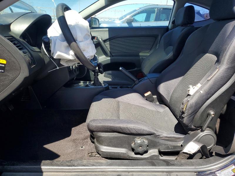 2005 Hyundai Tiburon VIN KMHHM65D95U157351 COPART salvage auction — FRONT END, CA - SALVAGE CERTIFICATE, sold $175 on 2026-07-24 (photo 7)