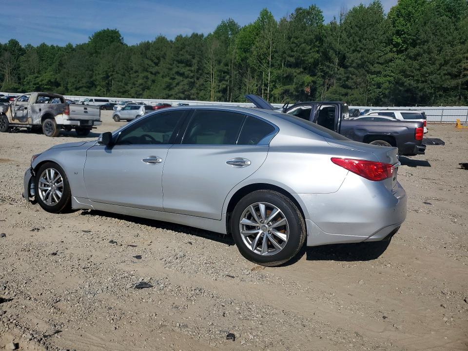 2015 Infiniti Q50 VIN JN1BV7AP1FM330359 COPART salvage auction — FRONT END, Ga - Cert Of Title-Rebuilt Salvage, sold $2,100 on 2026-07-22 (photo 2)