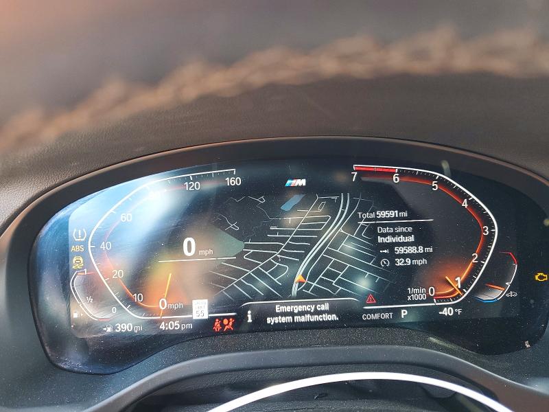 2023 BMW X4 VIN 5UX33DT04P9S77567 COPART salvage auction — SIDE, Nj - Cert Of Title-Salvage, sold $375 on 2026-07-24 (photo 9)