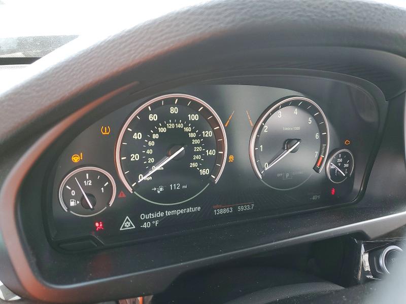 2016 BMW X5 VIN 5UXKT0C53G0S76110 COPART salvage auction — FRONT END, CT - CERT OF TITLE-SALVAGE, sold $1,300 on 2026-07-02 (photo 9)