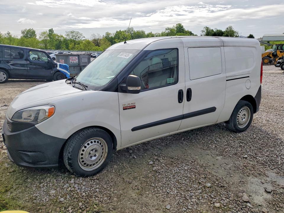 2021 Ram Promaster city VIN ZFBHRFAB1M6T21658 COPART salvage auction — REAR END, Il - Certificate Of Title, sold $4,000 on 2026-07-17 (photo 1)