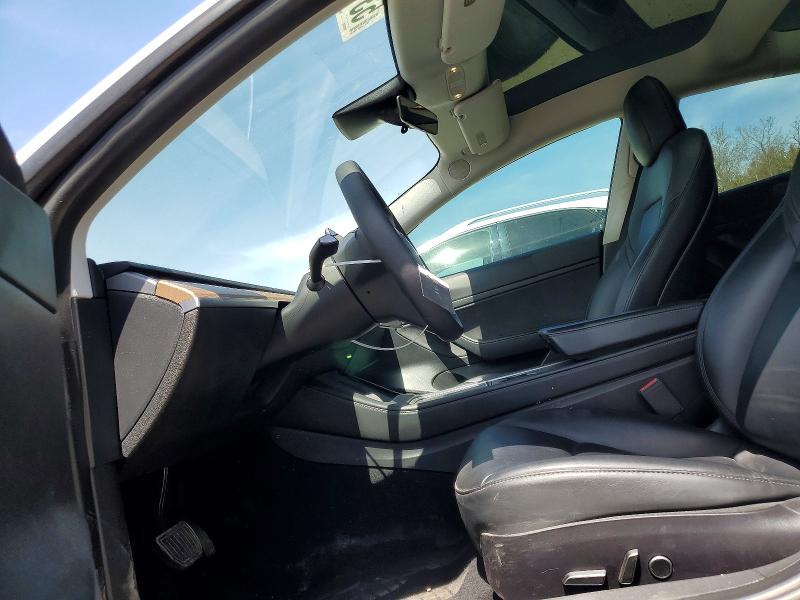 2021 Tesla Model 3 VIN 5YJ3E1EA8MF848625 COPART salvage auction — SIDE, ON - PERMIT NO BRAND - UNFIT, sold $12,600 on 2026-07-16 (photo 7)