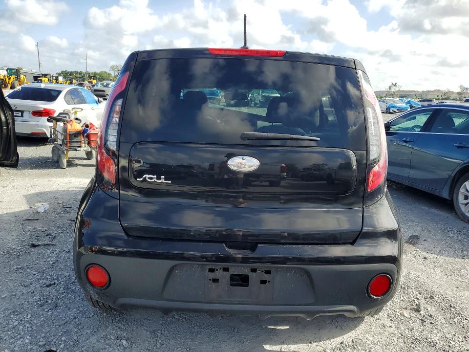 2018 Kia Soul VIN KNDJN2A23J7626538 COPART salvage auction — FRONT END, Fl - Cert Of Title Slvg Rebuildable, sold $1,600 on 2026-07-14 (photo 6)