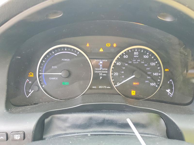 2013 Lexus ES VIN JTHBW1GGXD2004601 COPART salvage auction — MECHANICAL, Fl - Certificate Of Title, sold $18,513 on 2026-07-30 (photo 9)