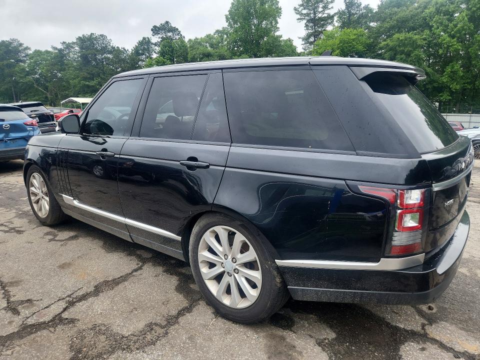2016 Land rover RANGE ROVER VIN SALGS2VFXGA272117 COPART salvage auction — MECHANICAL, Ga - Certificate Of Title, sold $2,200 on 2026-07-02 (photo 2)