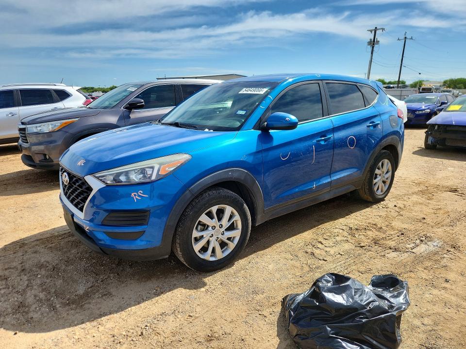 2019 Hyundai Tucson VIN KM8J23A4XKU933199 COPART salvage auction — REAR END, Tx - Salvage Vehicle Title, sold $3,100 on 2026-07-23 (photo 1)
