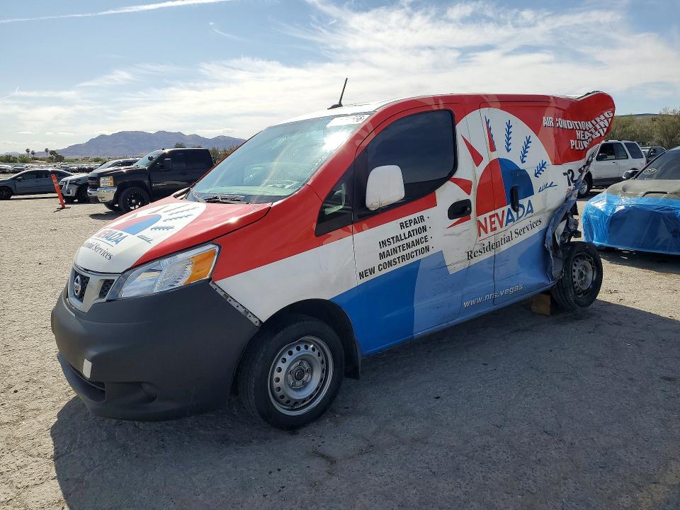 2017 Nissan Nv VIN 3N6CM0KN8HK693010 COPART salvage auction — REAR END, Nv - Salvage Title, sold $2,100 on 2026-07-09 (photo 1)