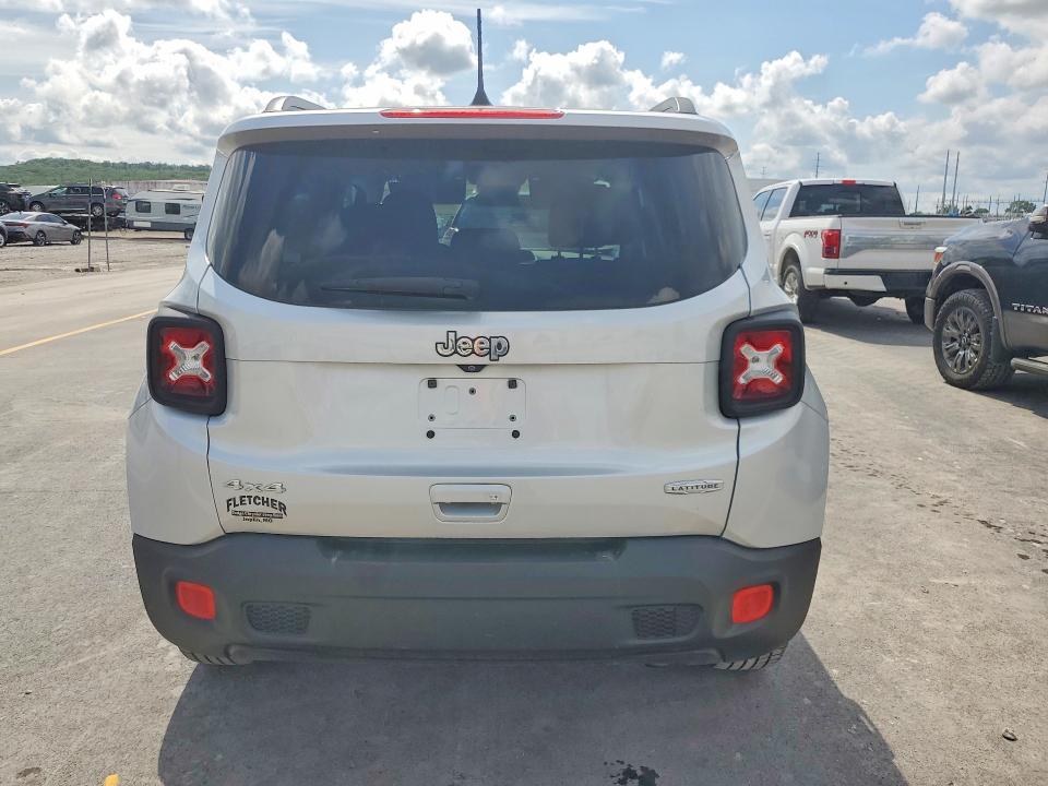 2018 Jeep Renegade VIN ZACCJBBB7JPJ21525 COPART salvage auction — MINOR DENT/SCRATCHES, Ok - Certificate Of Title-Junked, sold $1,850 on 2026-07-04 (photo 6)