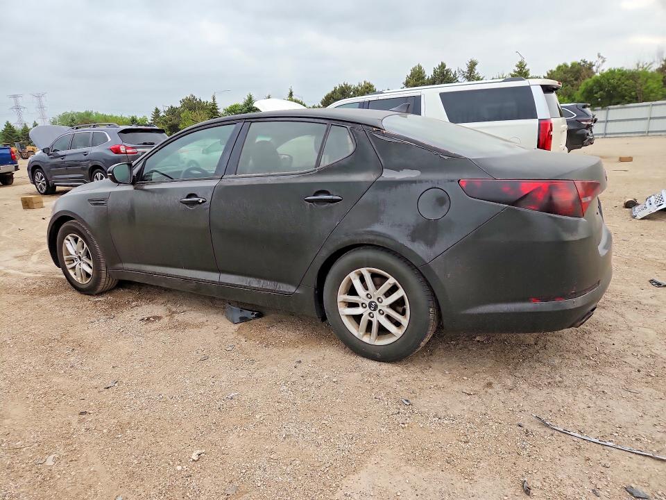 2011 Kia Optima VIN KNAGM4A76B5145925 COPART salvage auction — SIDE, Il - Salvage Certificate, sold $350 on 2026-07-02 (photo 2)
