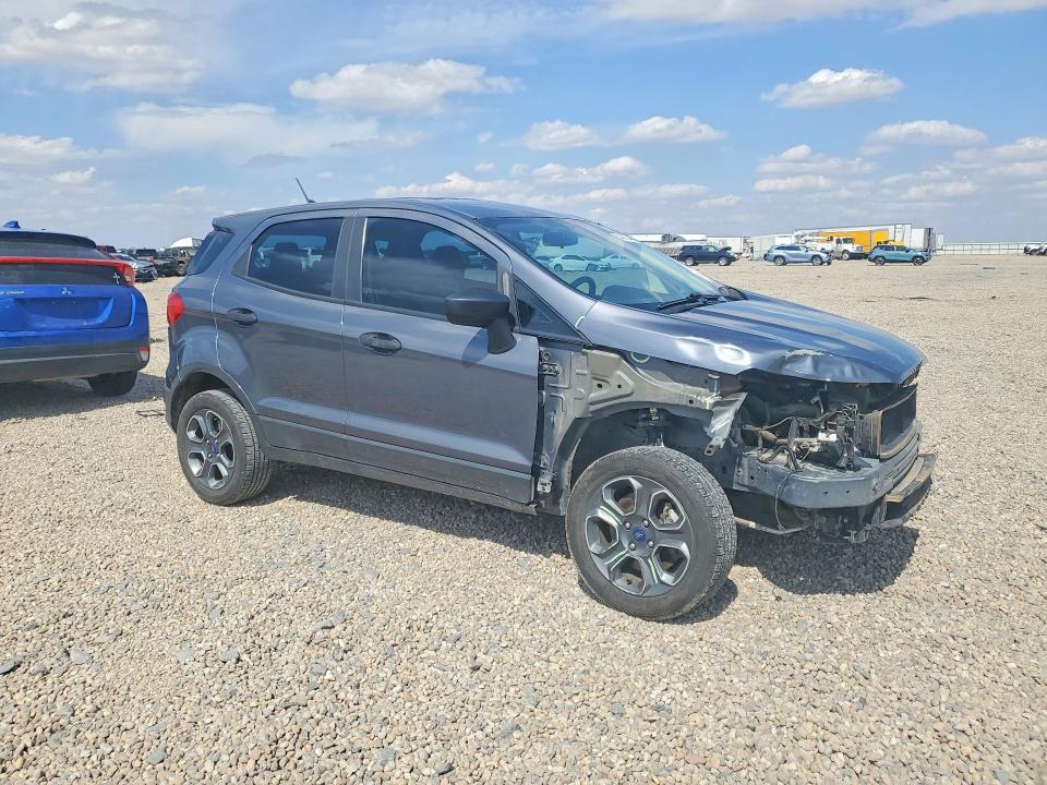 2020 Ford Ecosport VIN MAJ3S2FEXLC337418 COPART salvage auction — FRONT END, Tx - Salvage Vehicle Title, sold $1,250 on 2026-07-14 (photo 4)