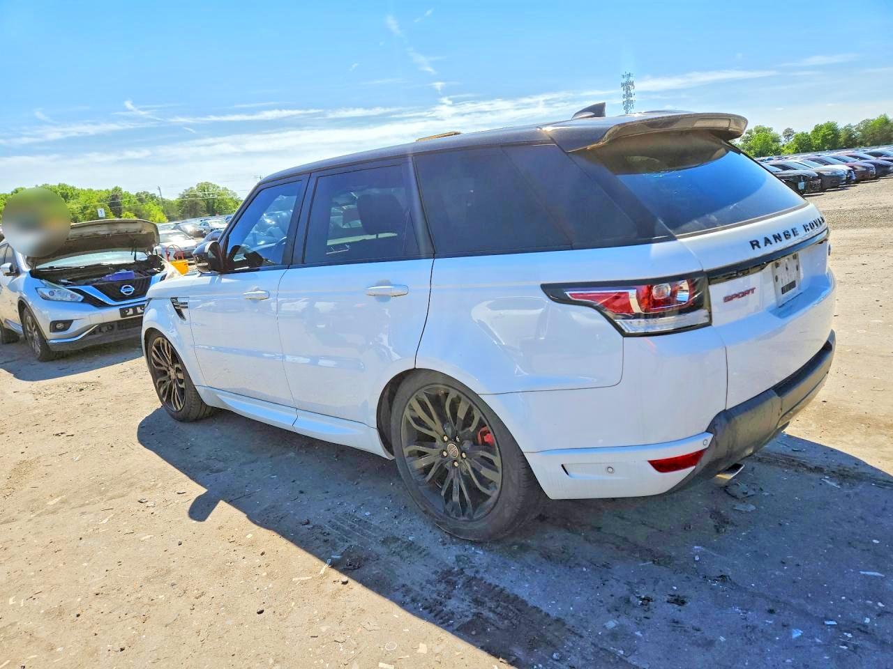 2017 Land Rover Range Rover Sport VIN SALWV2FV9HA155333 COPART salvage auction — Front End, VA - CERTIFICATE OF TITLE (P), sold $5,300 on 2026-07-05 (photo 2)
