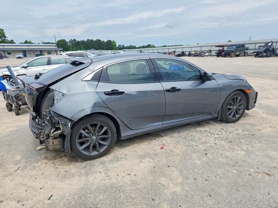 2021 Honda Civic VIN SHHFK7H60MU231850 COPART salvage auction — REAR END, Sc - Cert Of Title-Salvage, sold $5,200 on 2026-07-15 (photo 3)