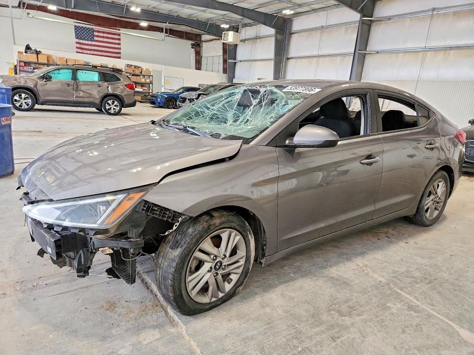2020 Hyundai Elantra VIN 5NPD84LF5LH536385 COPART salvage auction — FRONT END, Oh - Certificate Of Title, sold $2,500 on 2026-07-09 (photo 1)