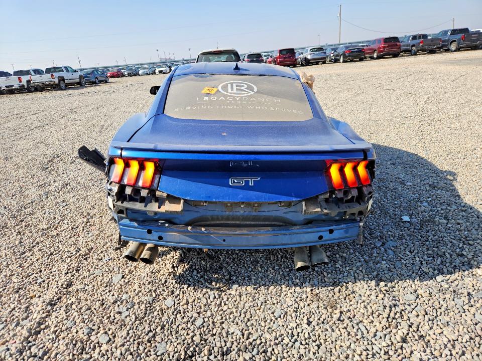 2024 Ford Mustang VIN 1FA6P8CFXR5408063 COPART salvage auction — ALL OVER, Tx - Salvage Vehicle Title, sold $5,300 on 2026-07-02 (photo 6)