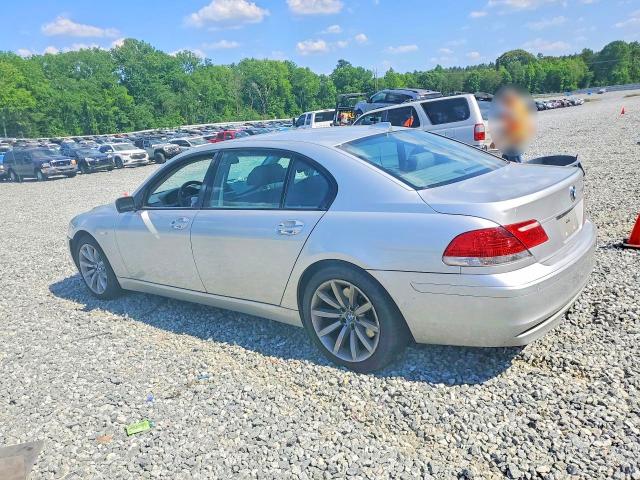2007 BMW 7er VIN WBAHN83577DT71635 COPART salvage auction — MECHANICAL, NC - SALVAGE CERTIFICATE OF TITLE, sold $200 on 2026-07-22 (photo 2)
