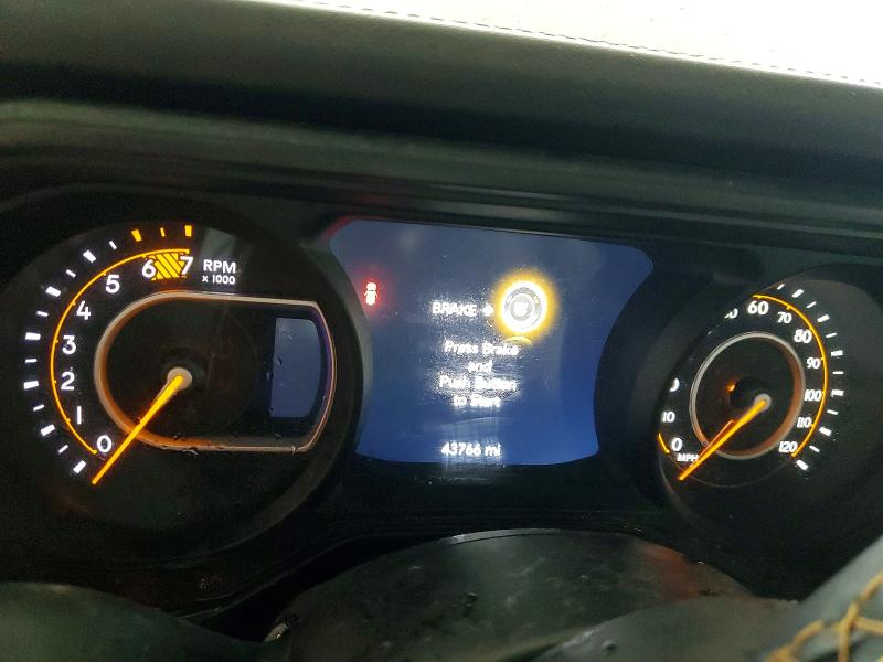 2024 Jeep Wrangler / VIN 1C4PJXEG8RW267438 COPART salvage auction — FRONT END, Id - Salvage Certificate Of Title, sold $12,900 on 2026-07-06 (photo 9)