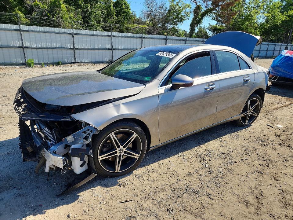2019 Mercedes-benz A-klasse VIN WDD3G4FB6KW035673 COPART salvage auction — FRONT END, VA - CERT OF TITLE - SALVAGE, sold $1,950 on 2026-07-28 (photo 1)
