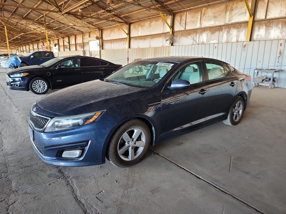 2015 Kia Optima VIN 5XXGM4A71FG364344 COPART salvage auction — SIDE, Oh - Cert Of Title-Salvage, sold $1,850 on 2026-07-20 (photo 1)