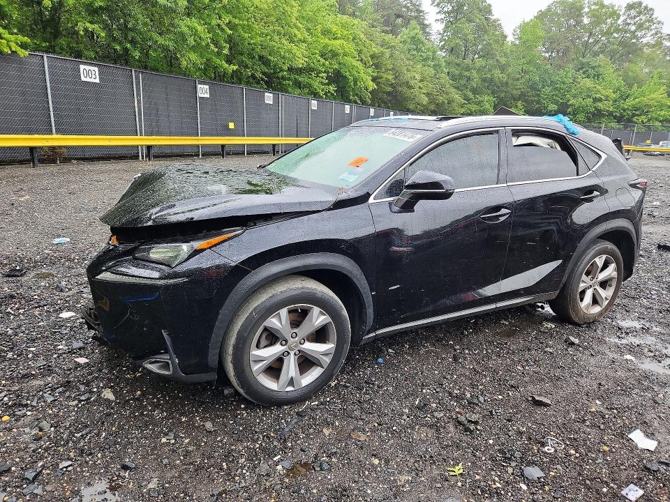 2017 Lexus VIN JTJYARBZ0H2051558 COPART salvage auction — FRONT END, Md - Cert Of Salvage > 75% Damage, sold $225 on 2026-07-21 (photo 1)