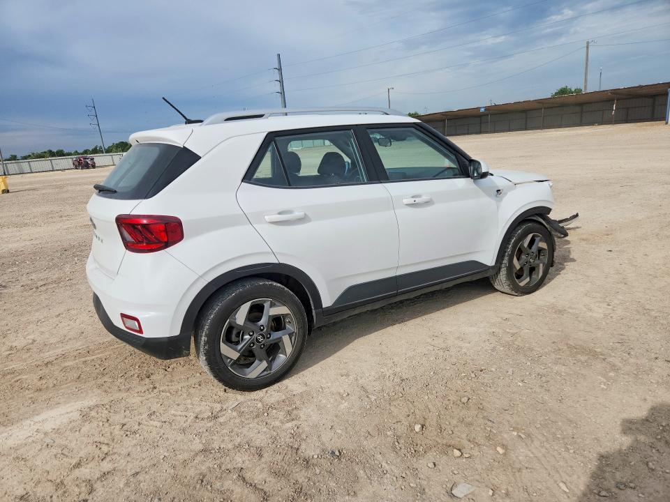 2025 Hyundai Venue VIN KMHRC8A32SU350923 COPART salvage auction — FRONT END, Tx - Salvage Vehicle Title, sold $5,300 on 2026-07-15 (photo 3)