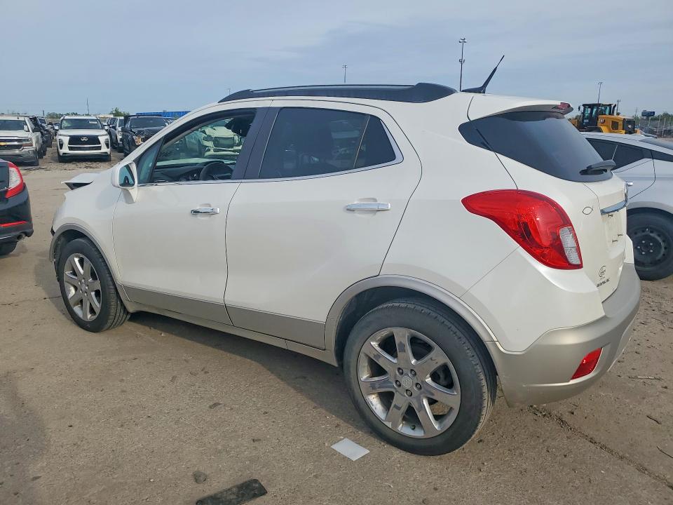 2013 Buick Encore VIN KL4CJCSB8DB094465 COPART salvage auction — FRONT END, Mi - Certificate Of Title, sold $1,400 on 2026-07-07 (photo 2)
