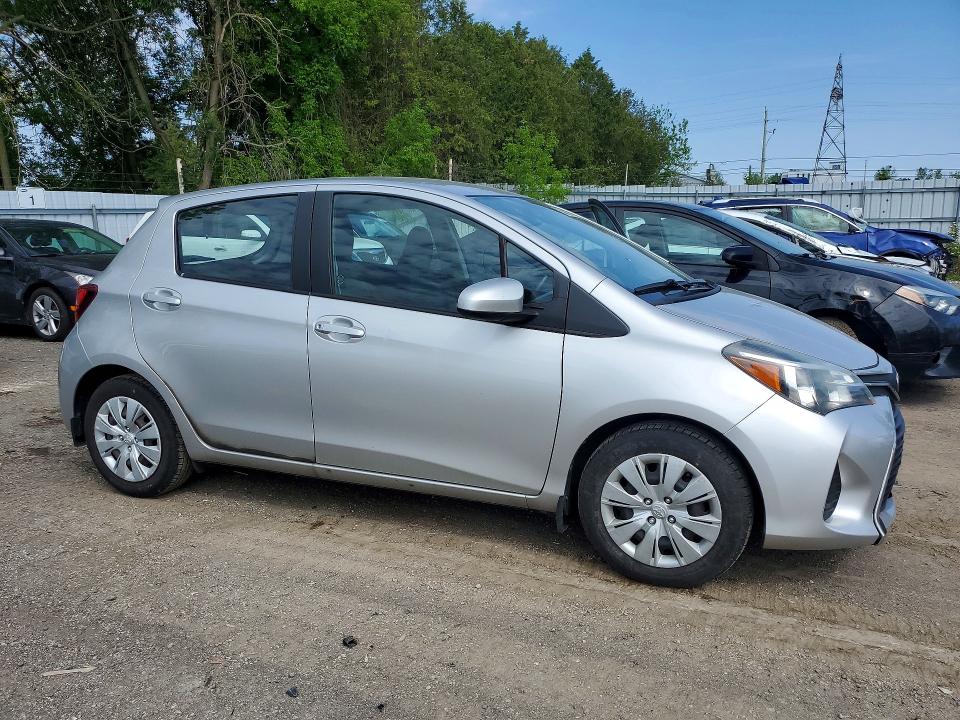 2015 Toyota Yaris VIN VNKKTUD38FA054734 COPART salvage auction — FRONT END, ON - PERMIT NO BRAND - UNFIT, sold $4,050 on 2026-07-21 (photo 4)