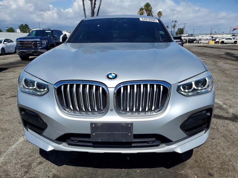 2021 BMW X4 VIN 5UX2V1C08M9H49000 COPART salvage auction — SIDE, CA - SALVAGE CERTIFICATE, sold $13,700 on 2026-07-24 (photo 5)
