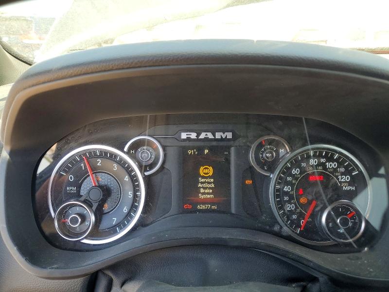 2020 Ram 1500 VIN 1C6SRFFT1LN212570 COPART salvage auction — WATER/FLOOD, Ks - Flood - Salvage, sold $10,600 on 2026-07-02 (photo 9)