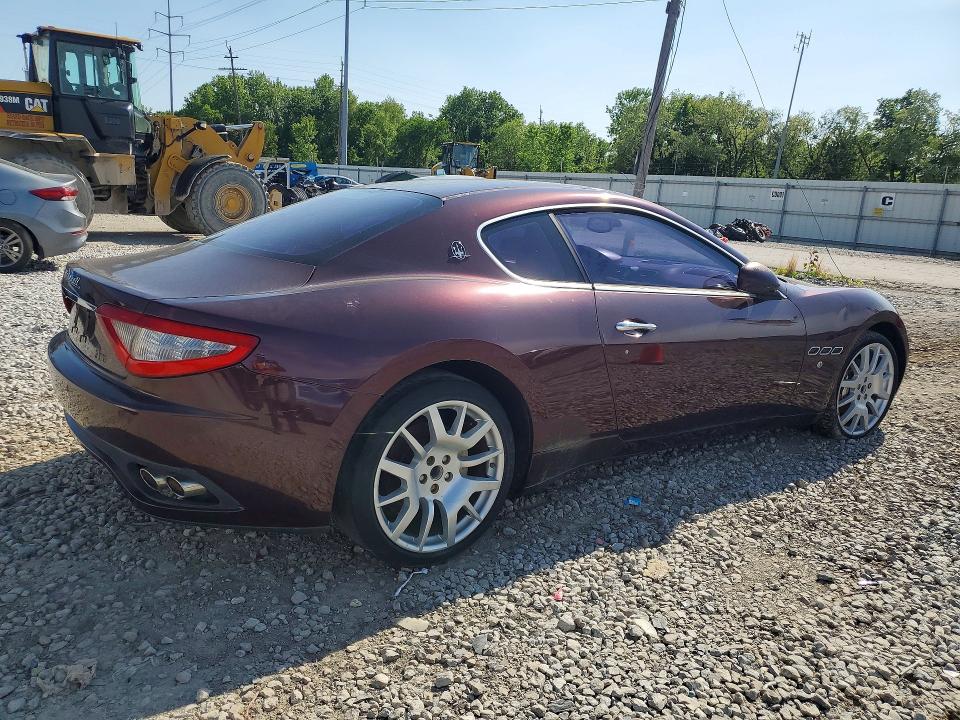 2008 Maserati Granturismo VIN ZAMGJ45A480036379 COPART salvage auction — MINOR DENT/SCRATCHES, Oh - Certificate Of Title (P), sold $5,900 on 2026-07-07 (photo 3)