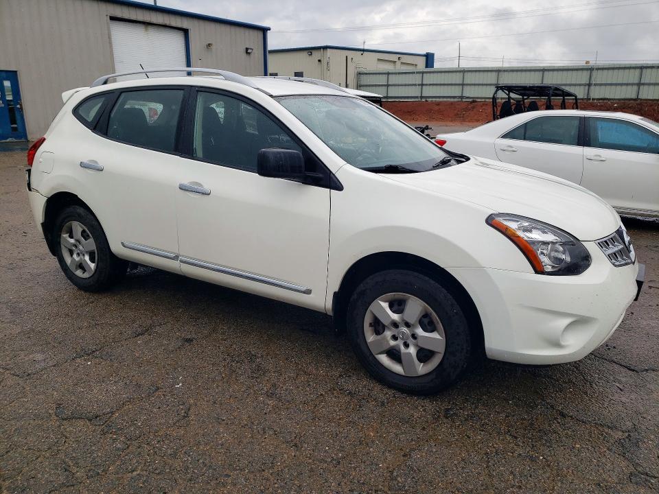2015 Nissan Rogue VIN JN8AS5MTXFW155424 COPART salvage auction — REAR END, Va - Certificate Of Title, sold $325 on 2026-07-10 (photo 4)