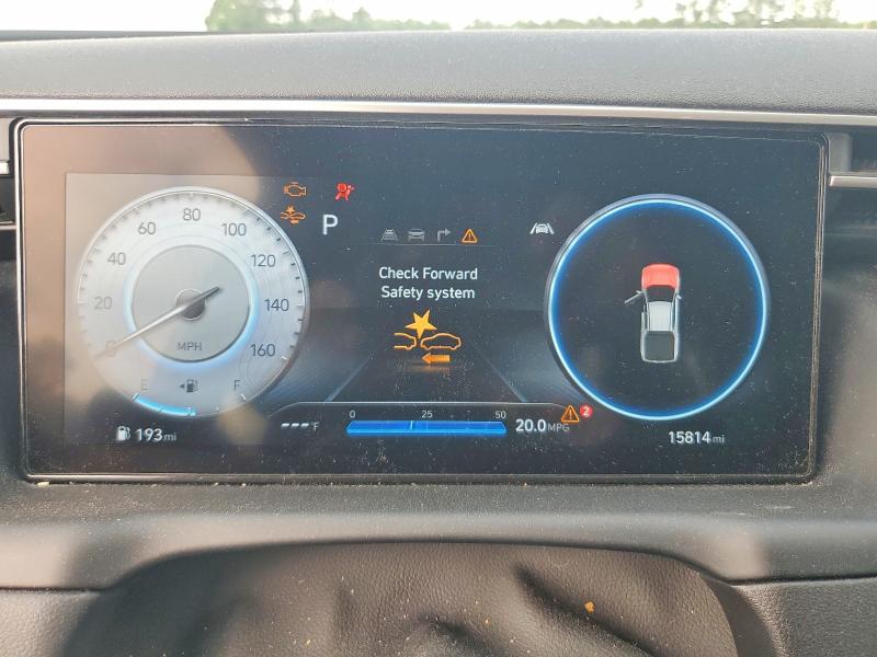 2023 Hyundai Santa cruz VIN 5NTJEDAF8PH045394 COPART salvage auction — FRONT END, Sc - Cert Of Title-Salvage, sold $8,600 on 2026-07-15 (photo 9)