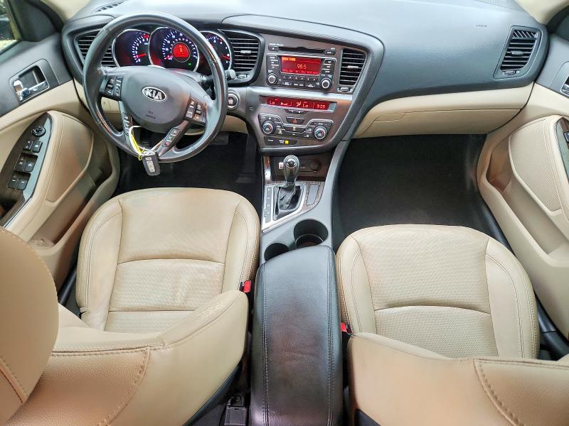 2013 Kia Optima VIN 5XXGN4A76DG163968 COPART salvage auction — FRONT END, Tx - Salvage Vehicle Title, sold $825 on 2026-07-30 (photo 8)