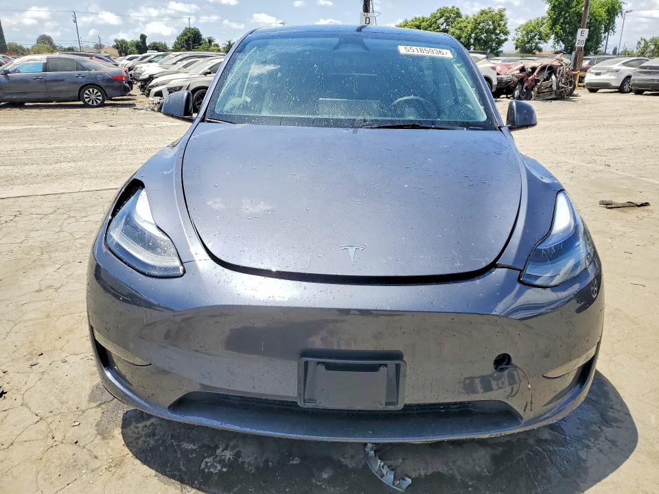 2023 Tesla Model y VIN 7SAYGDEE9PF915423 COPART salvage auction — FRONT END, Ca - Salvage Certificate, sold $10,400 on 2026-07-27 (photo 5)