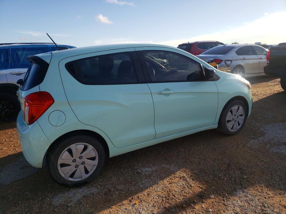 2017 Chevrolet Spark VIN KL8CB6SA6HC838875 COPART salvage auction — SIDE, Tx - Salvage Vehicle Title, sold $1,450 on 2026-07-23 (photo 3)